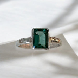 EMERALD QUARTZ ~ Ring