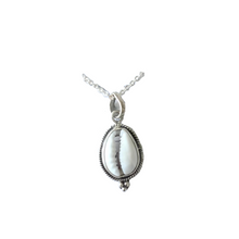 Cowrie Shell Necklace - Silver