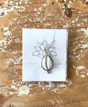 Cowrie Shell Necklace - Silver